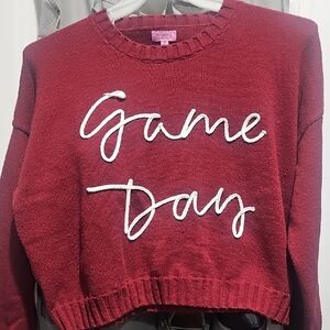 Miami Women's Burgundy 'Game Day' Sweater